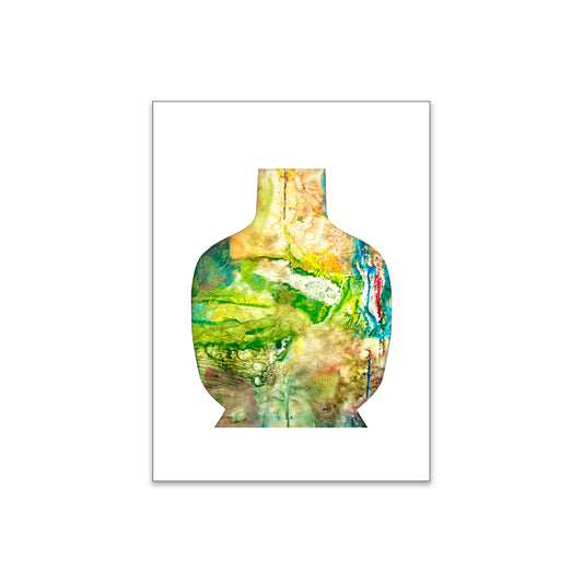Vase  - Green marble