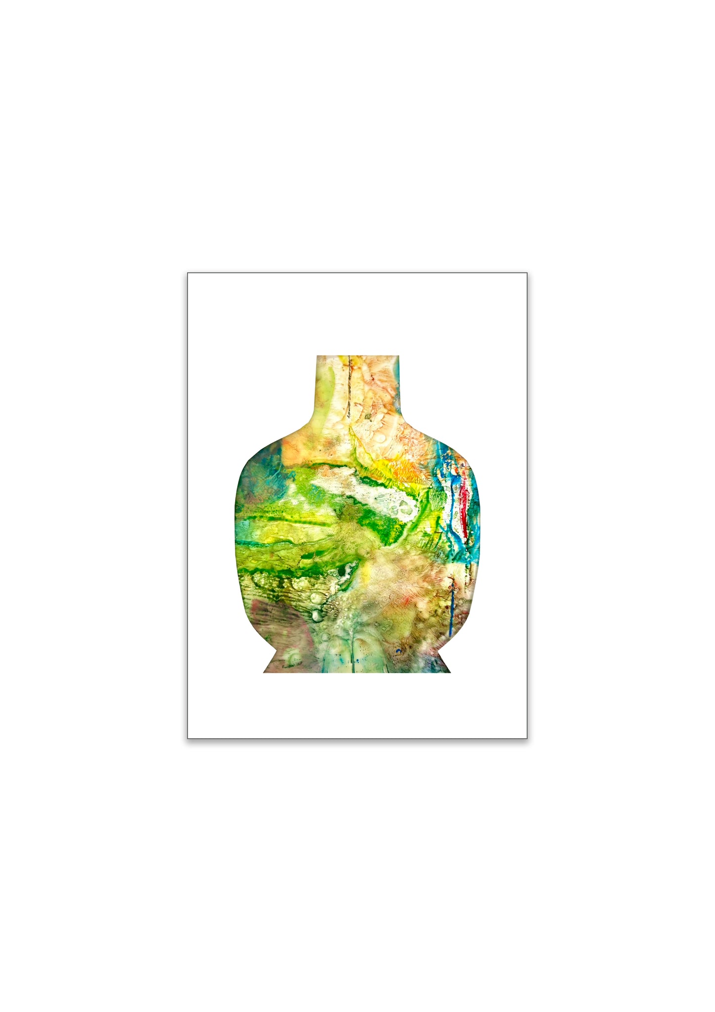 Vase  - Green marble