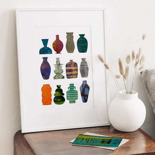 vases print